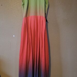 New York & Company Green Maxi Dress